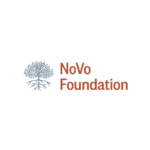Logo de la Fundación NoVo con un árbol y el texto "NoVo Foundation